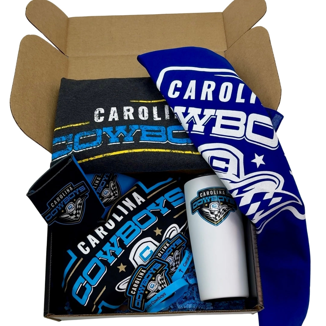 Carolina Cowboys Christmas Gift Box