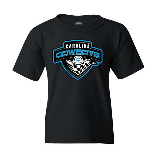 Youth Carolina Cowboys Logo Tee
