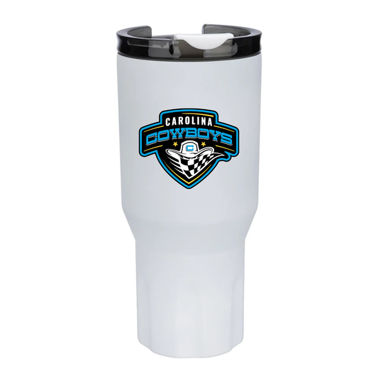 Carolina Cowboys GRIZZLY GRIP ROUGH N TUMBLER 30 OZ