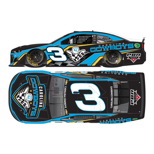 2022 Carolina Cowboy No. 3 1:24 Scale Diecast