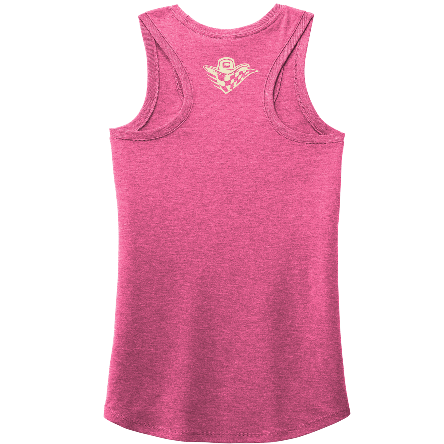 Ladies Badass Cowgirl Tank - Pink